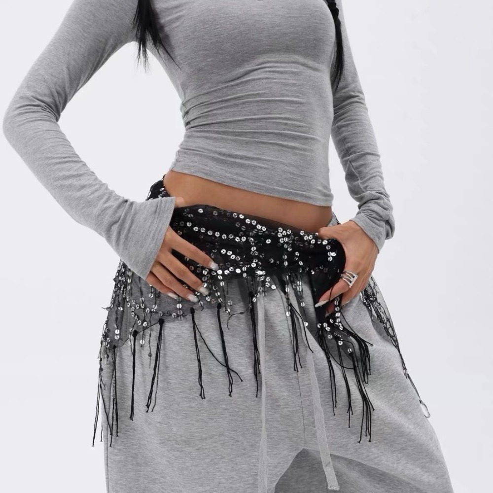 Street Fashion India - Fashion Sequins Belly Dance Belt Jazz