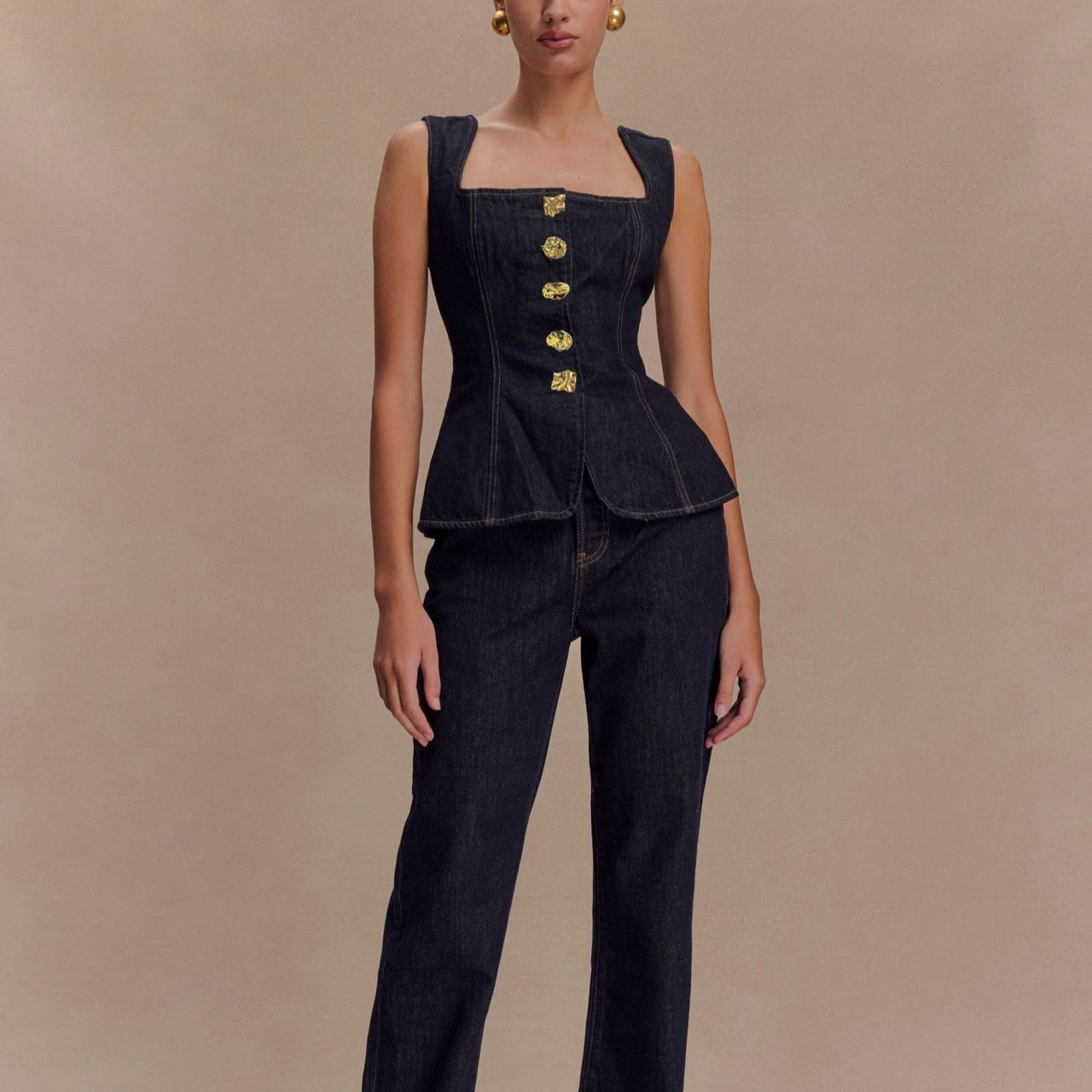 Street Fashion Baggy - Summer Denim Pant Sets Women 2025