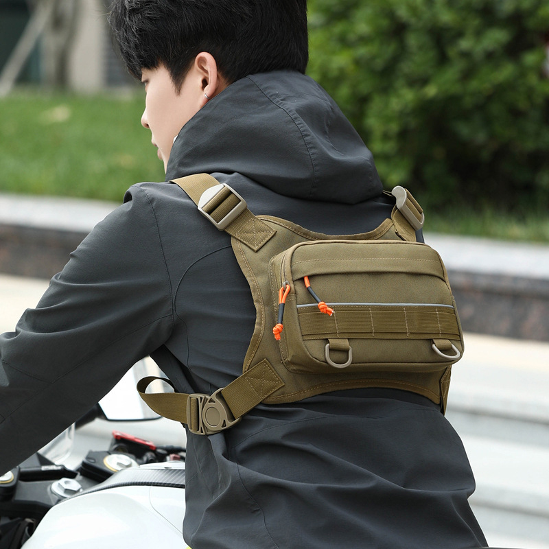 Street Fashion Baggy - Motorcycle Riding Chest Bags Unisex Hip-hop