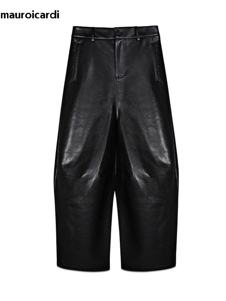Street Fashion Baggy - Mauroicardi Spring Autumn Cool Long Baggy
