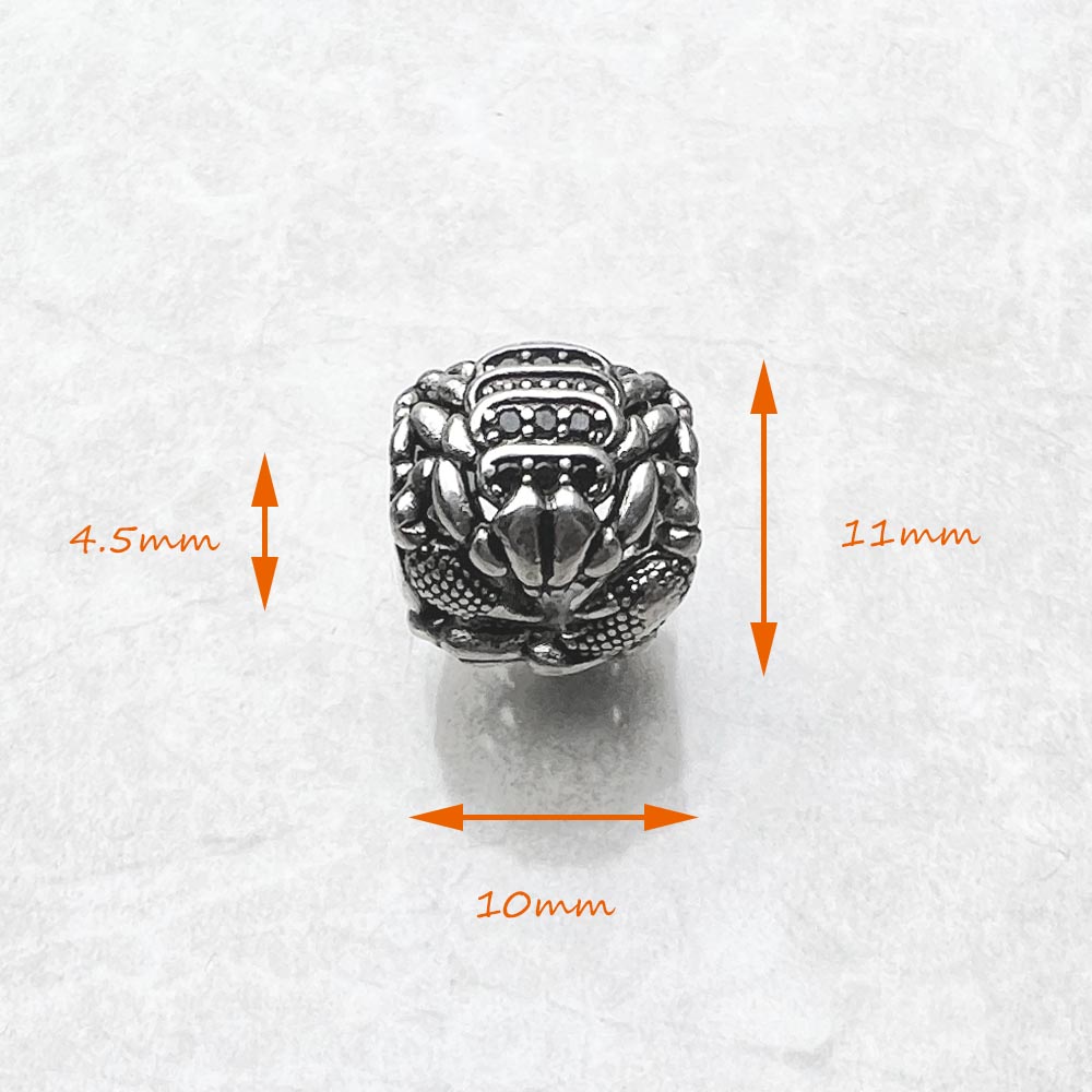 Bọ Cạp Đen Charm 5Mm Lỗ Dành C - đánh giá và giá Street Fashion Europe