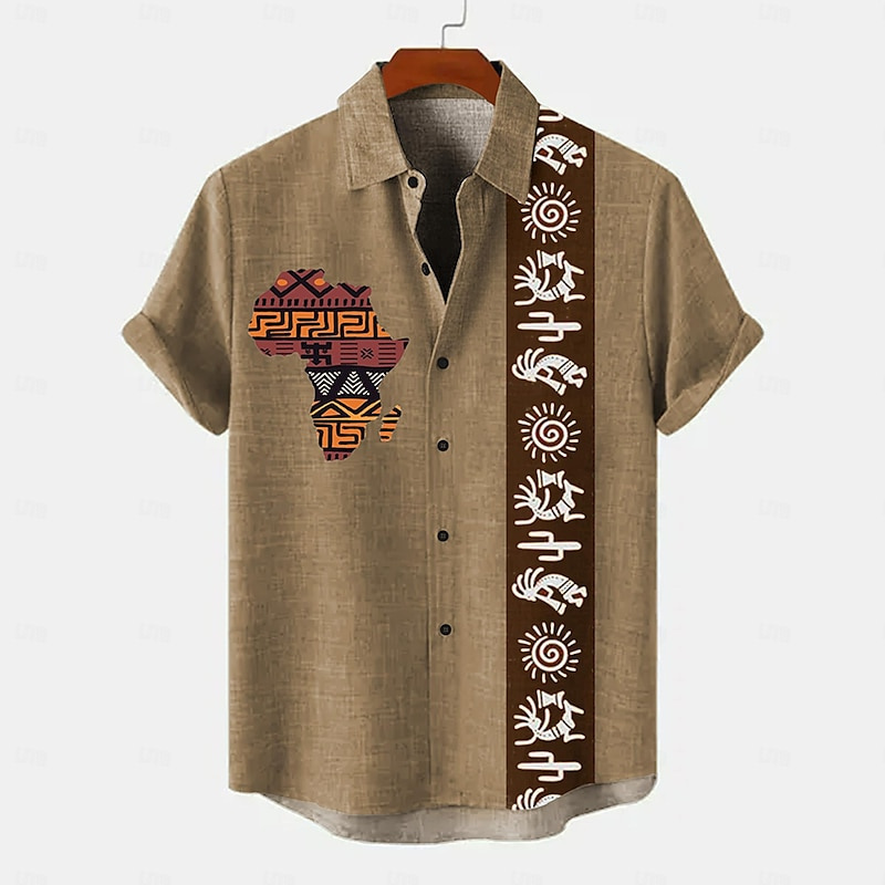 Linen Men's Shirt Short Sleeve - đánh giá và giá Parade Fashion Street