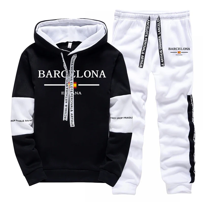 Barcelona Mens Sweatshirt Swea - đánh giá và giá Street Fashion Barcelona