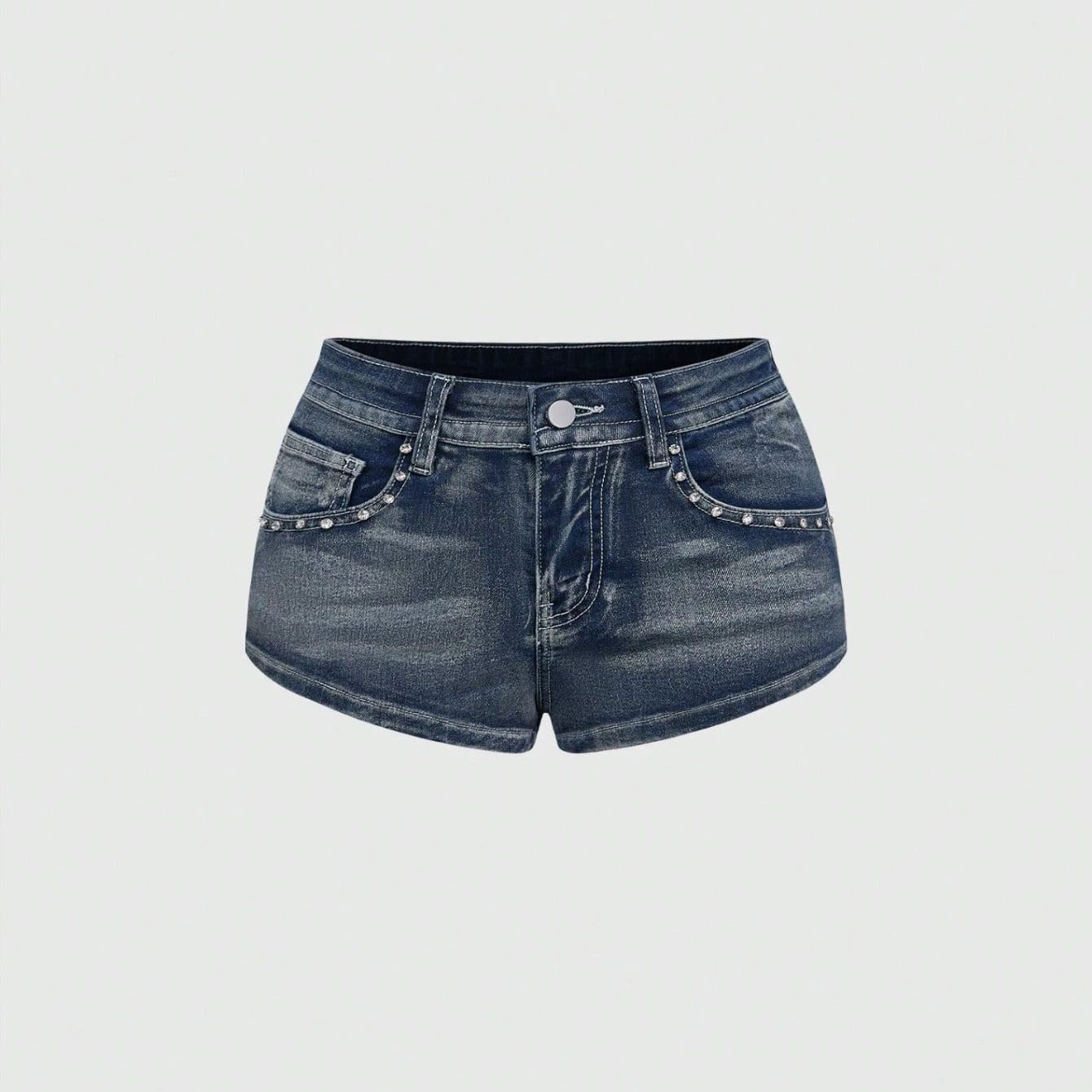 Summer Rhinestone Embroidered  - đánh giá và giá Street Fashion Hot