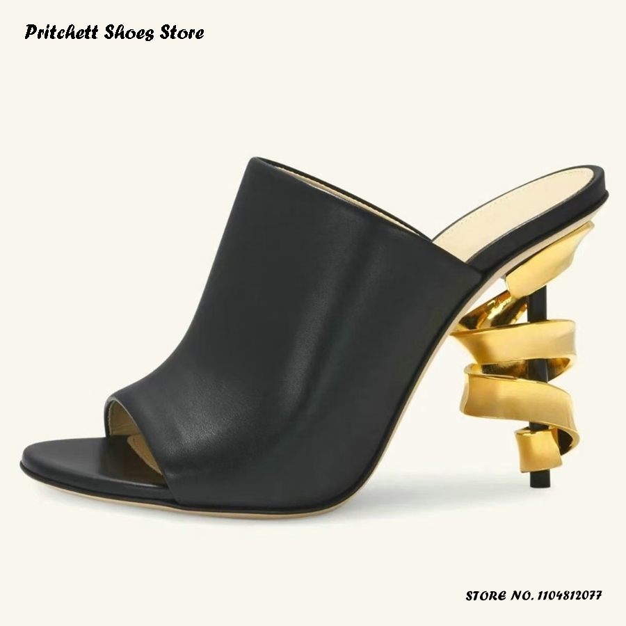 Women's Spiral High Heel Leath - đánh giá và giá Street Fashion Rome 2025