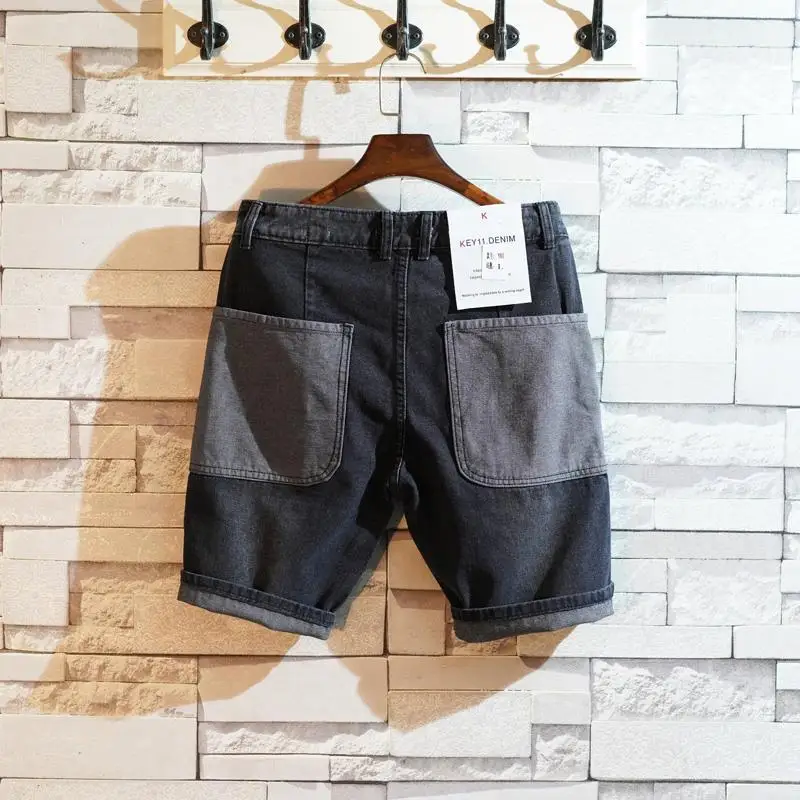 Loose Straight Short Jeans Pan - đánh giá và giá Street Fashion Baggy