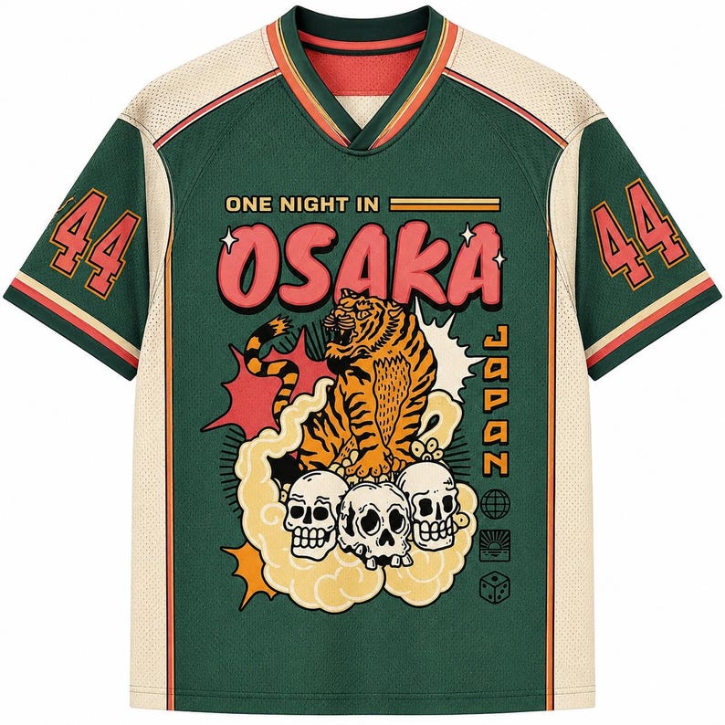 2026 Fashion Retro Osaka Tiger - đánh giá và giá Street Fashion Osaka