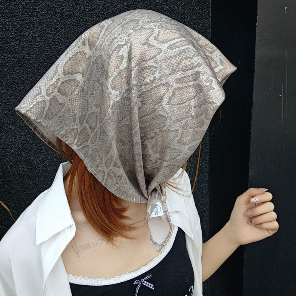 Headwear Y2K Snake Print Hair  - đánh giá và giá Street Fashion Baggy