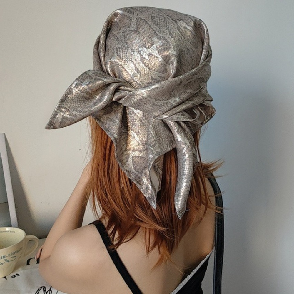 Headwear Y2K Snake Print Hair  - đánh giá và giá Street Fashion Baggy