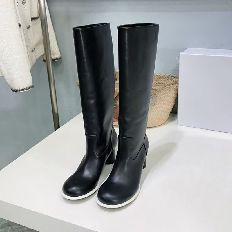 Genuine Leather Stretch Boots  - đánh giá và giá Street Fashion Rome 2025