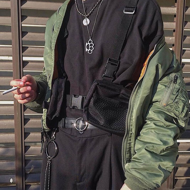 Street Trend Chest Rig Bag Hip - đánh giá và giá Street Fashion Baggy